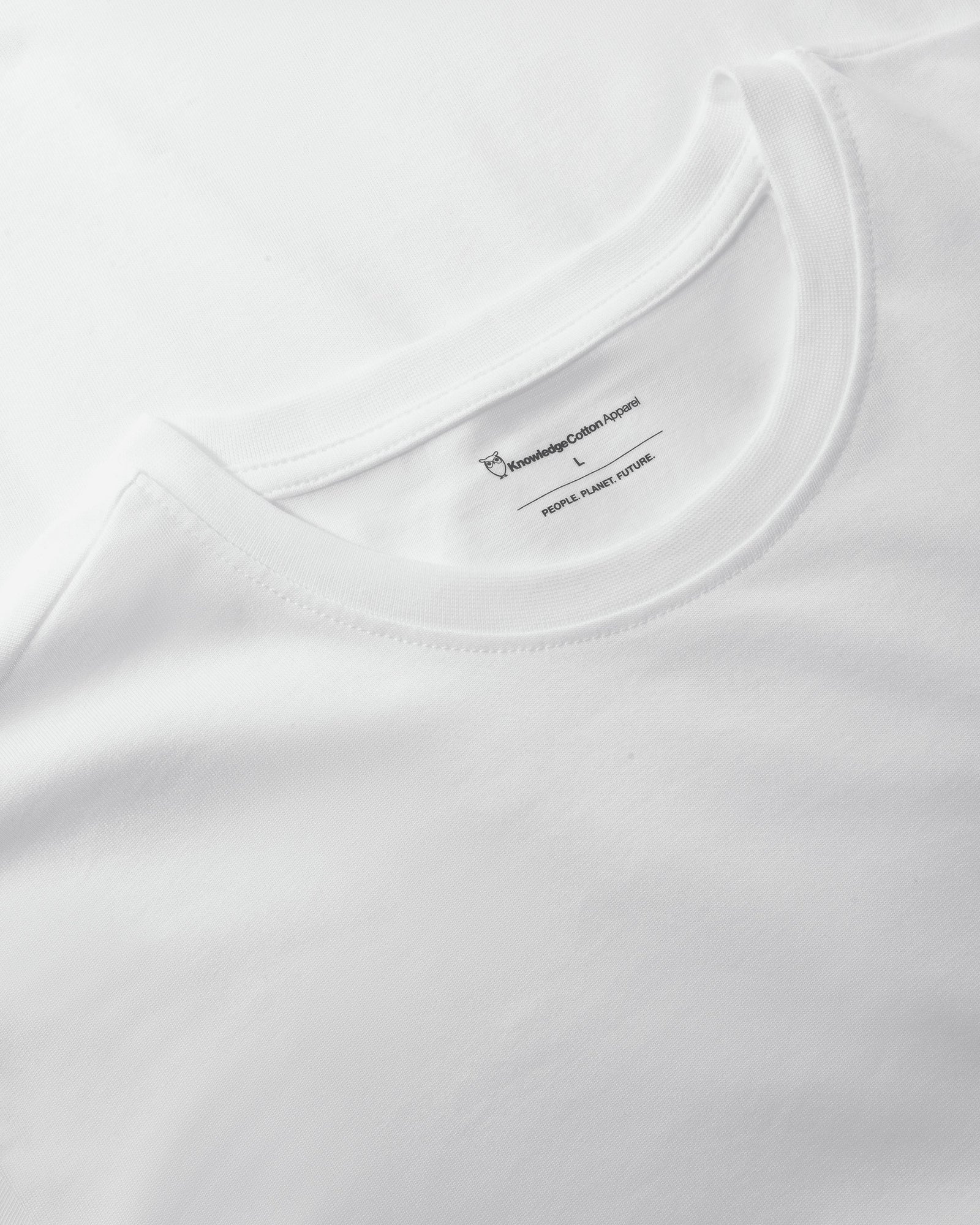 BADGE T-SHIRT 1010 BRIGHT WHITE