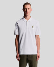 Lyle & Scott Plain Polo Shirt, White