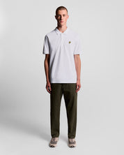 Lyle & Scott Plain Polo Shirt, White