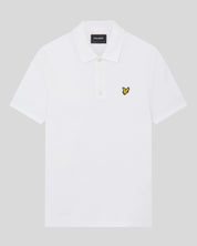 Lyle & Scott Plain Polo Shirt, White