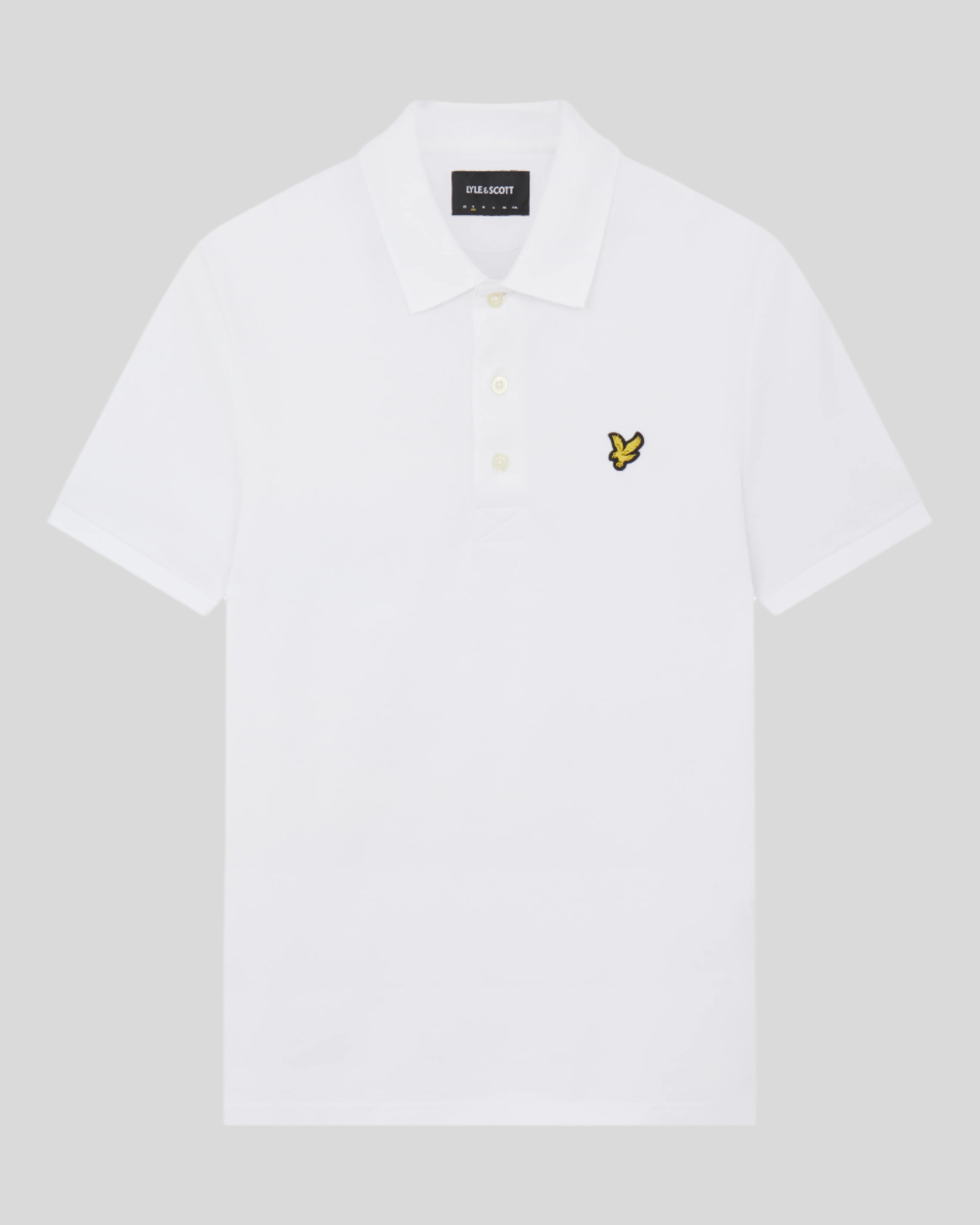 Lyle & Scott Plain Polo Shirt, White