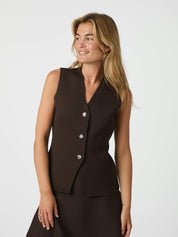 SWAY SMOOTH KNIT WAISTCOAT