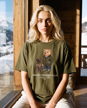 Baron Filou Supima Cotton T-Shirt Filou 182, Olive Green