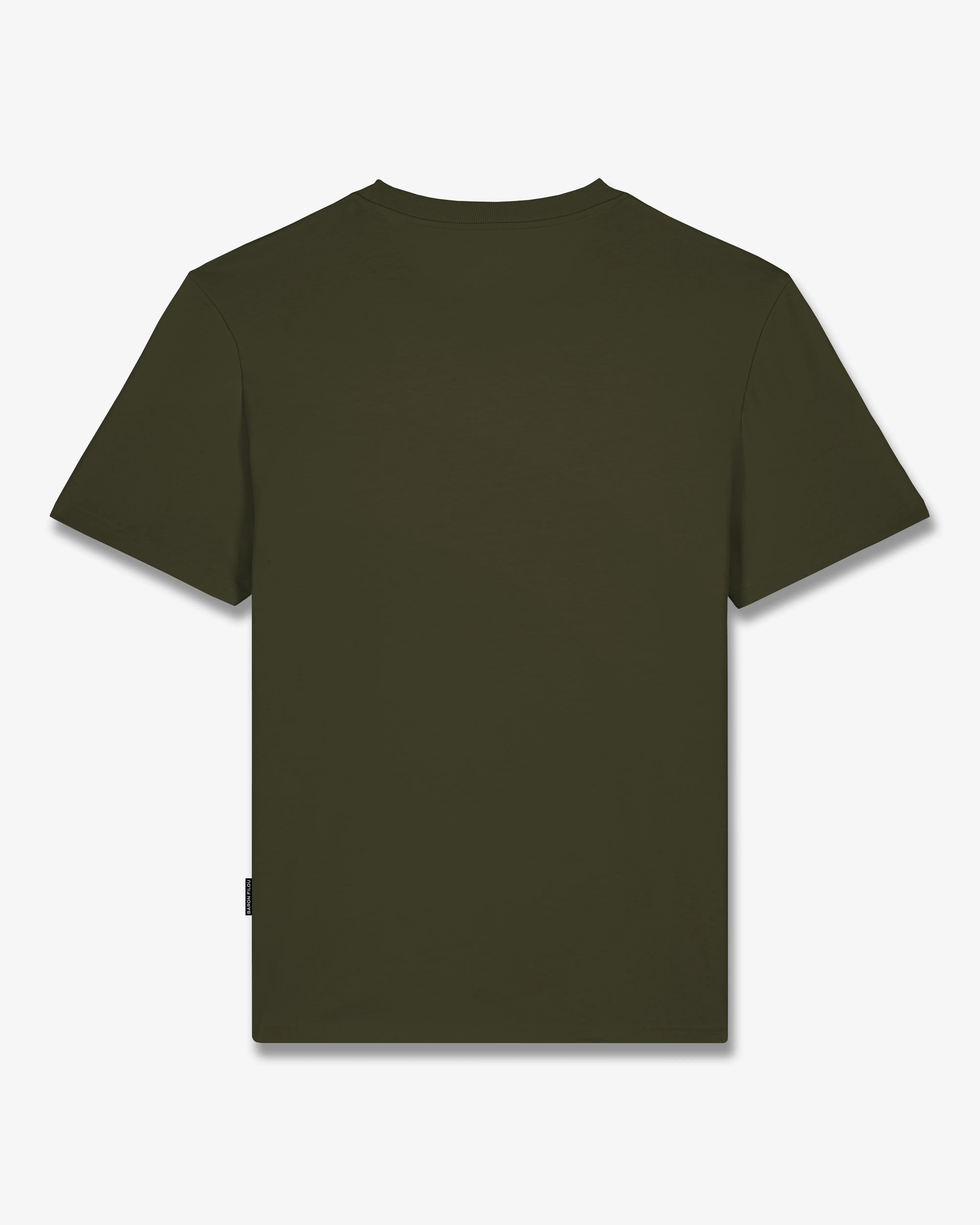 Baron Filou Supima Cotton T-Shirt Filou 182, Olive Green