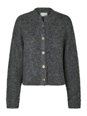 TAURA FLUFFY KNIT CARDIGAN