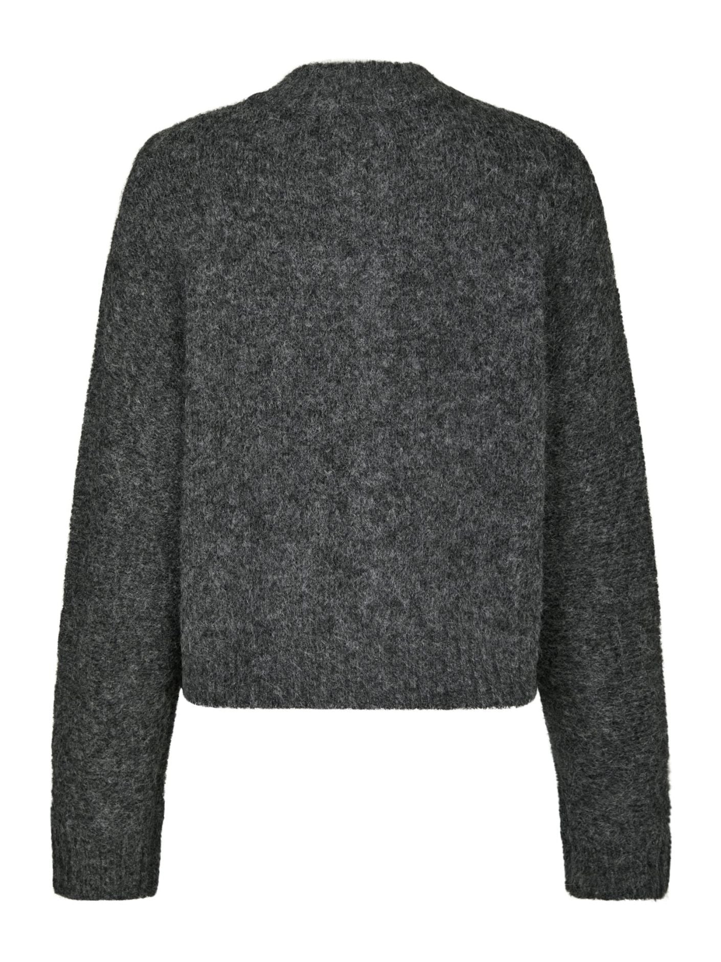 TAURA FLUFFY KNIT CARDIGAN