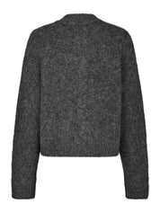 TAURA FLUFFY KNIT CARDIGAN