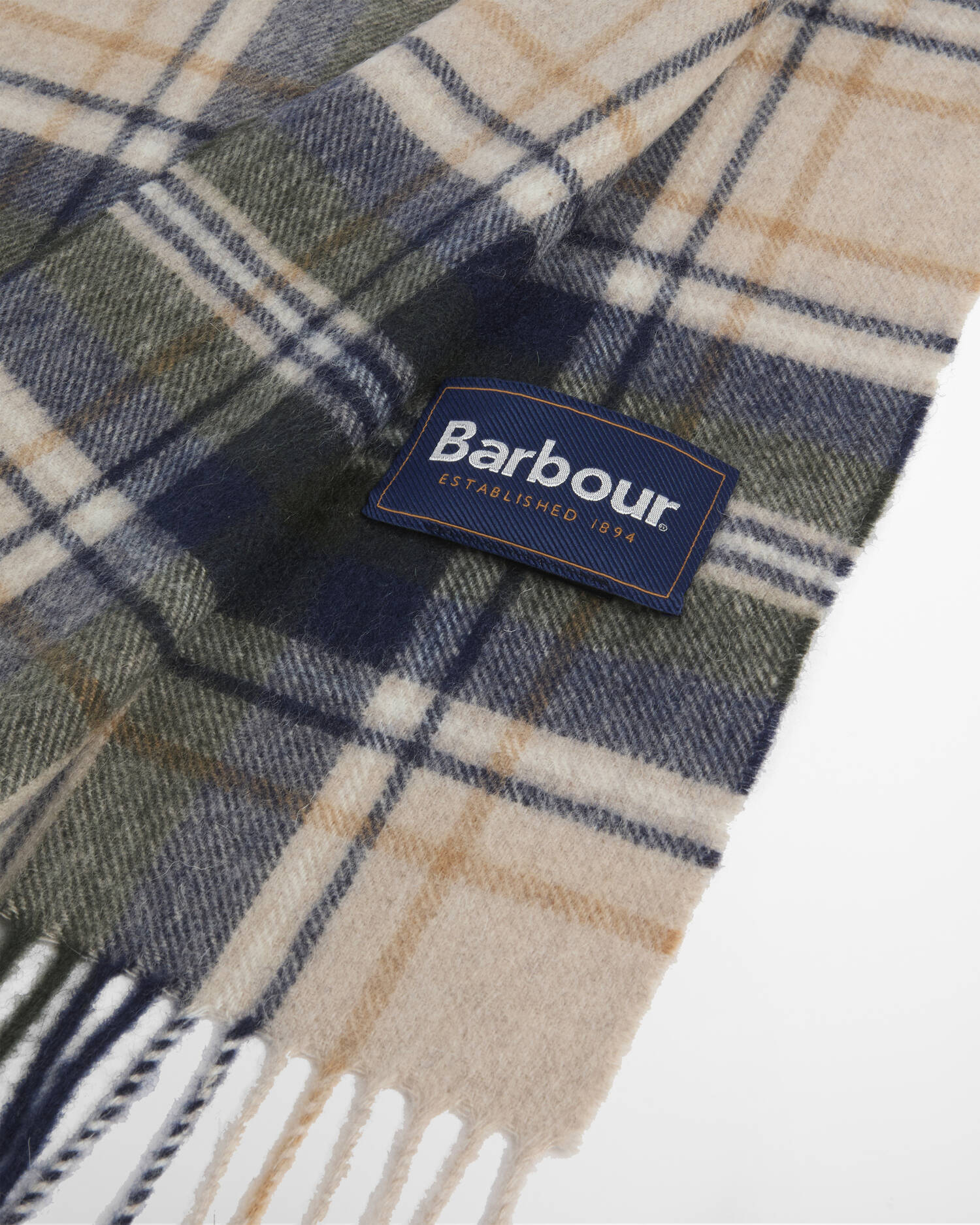 NEW CHECK TARTAN SCARF