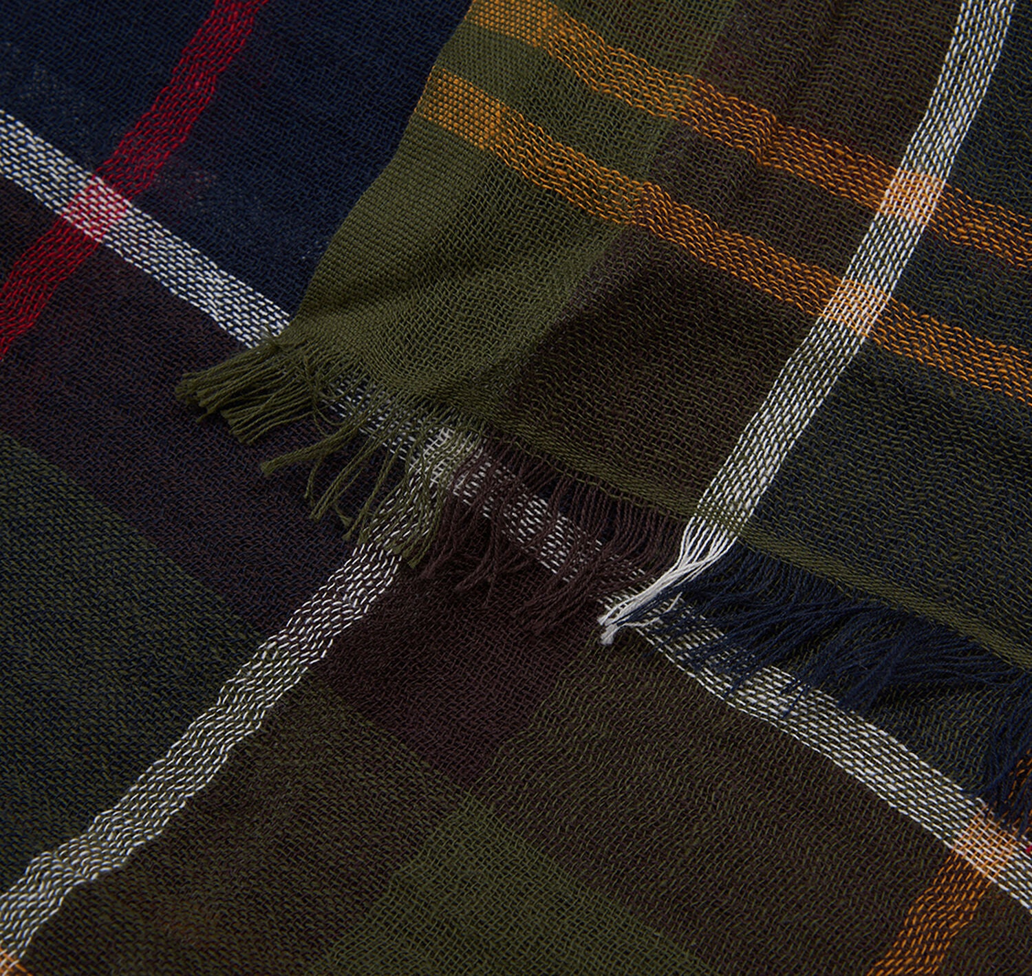 Barbour Welton Tartan Scarf Classic Tartan