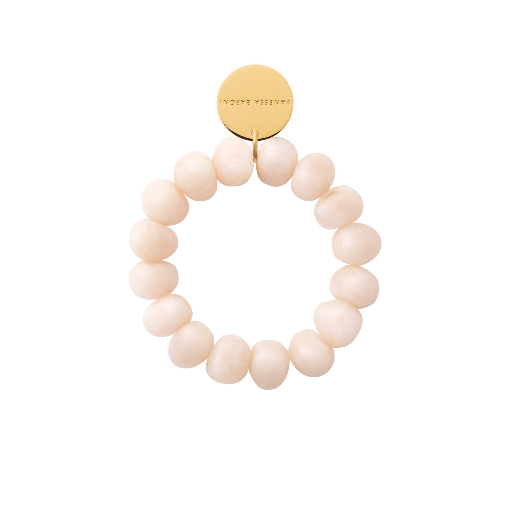 Vanessa Baroni Stone Flex Bracelet, Latte Marble