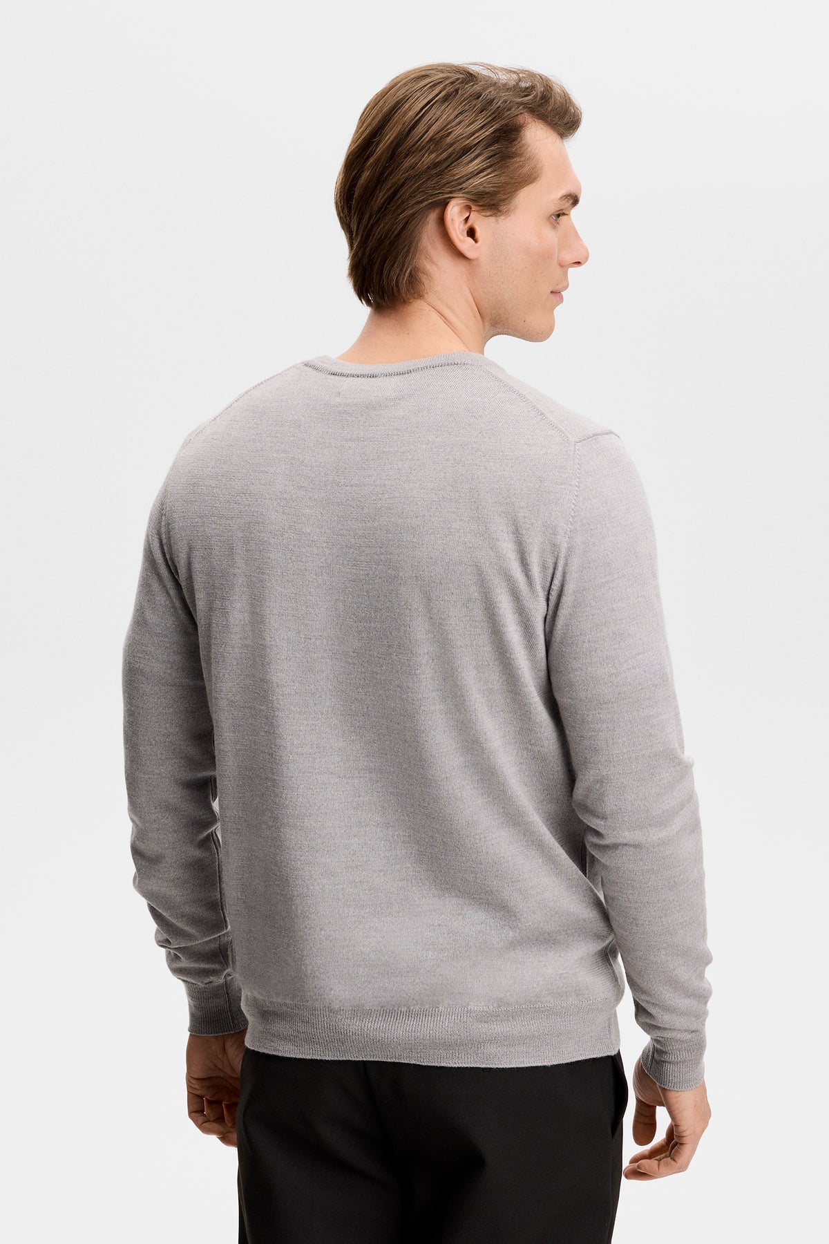 KEANE MERINO CREW NECK