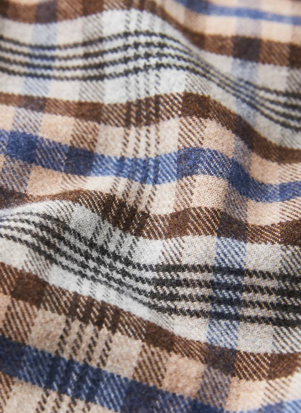 FLANNEL CHECK SHIRT-SLIM FIT
