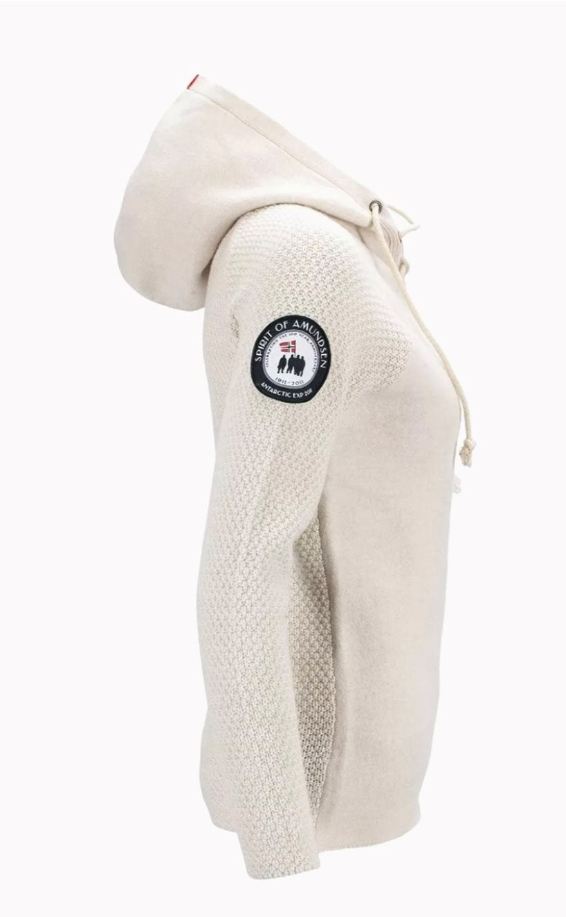 Amundsen Sports Boiled Hoodie Laced Womens