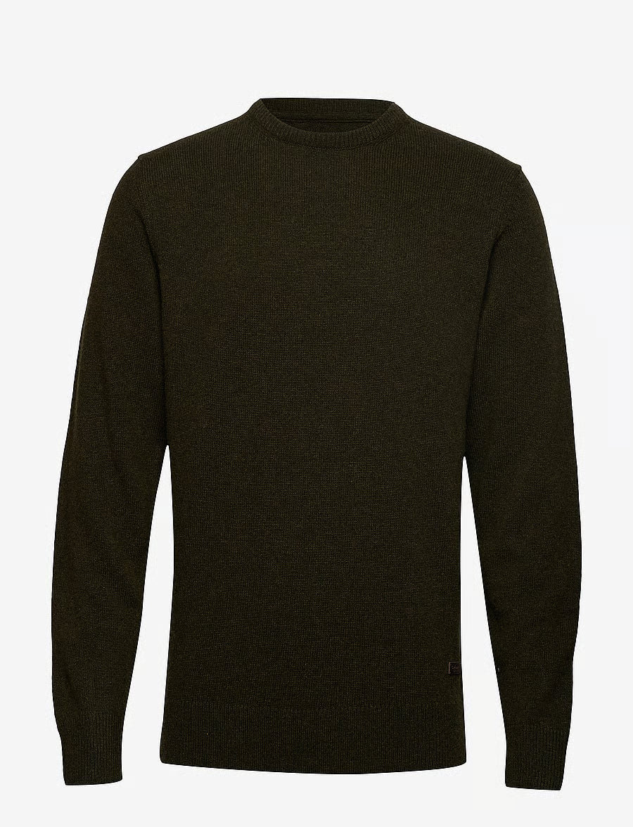Barbour Essential Patch Crew – Seaweed