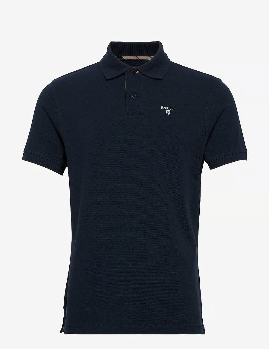WASHED TARTAN TAILORED POLO