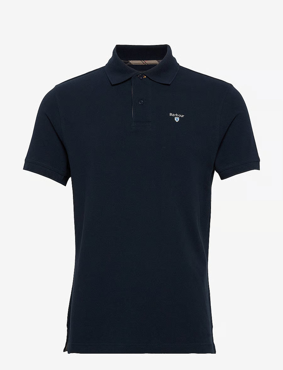 WASHED TARTAN TAILORED POLO