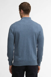 COTTON QUARTER-ZIP JUMPER