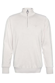 COTTON QUARTER-ZIP JUMPER