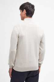COTTON QUARTER-ZIP JUMPER