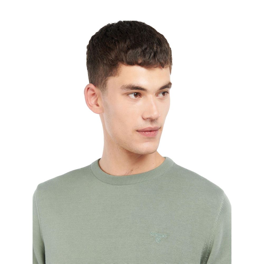 PIMA COTTON CREW NECK SWEATER
