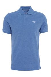 TARTAN PIQUE POLO SHIRT CLASSIC BL14 DK CHAMBRAY MARL