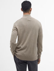 COTTON QUARTER-ZIP JUMPER