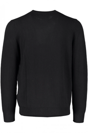 COTTON MERINO CREW NECK JUMPER