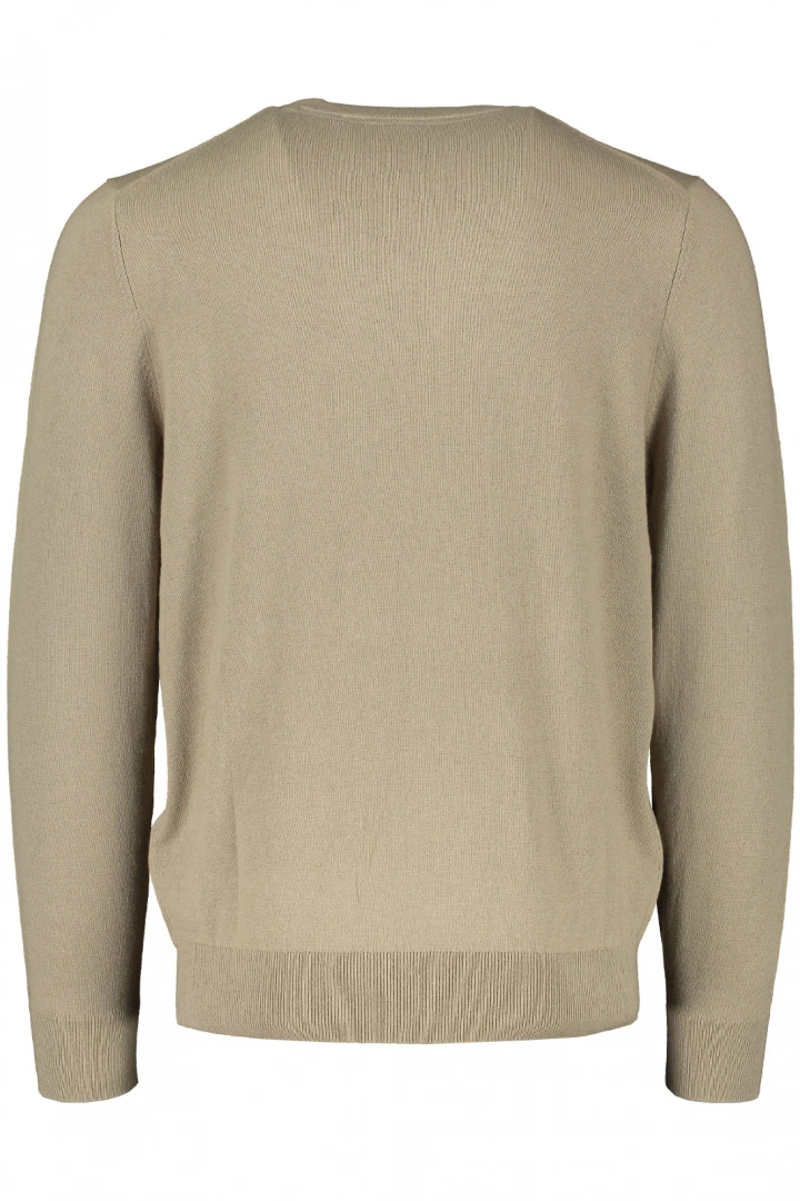 COTTON MERINO CREW NECK JUMPER