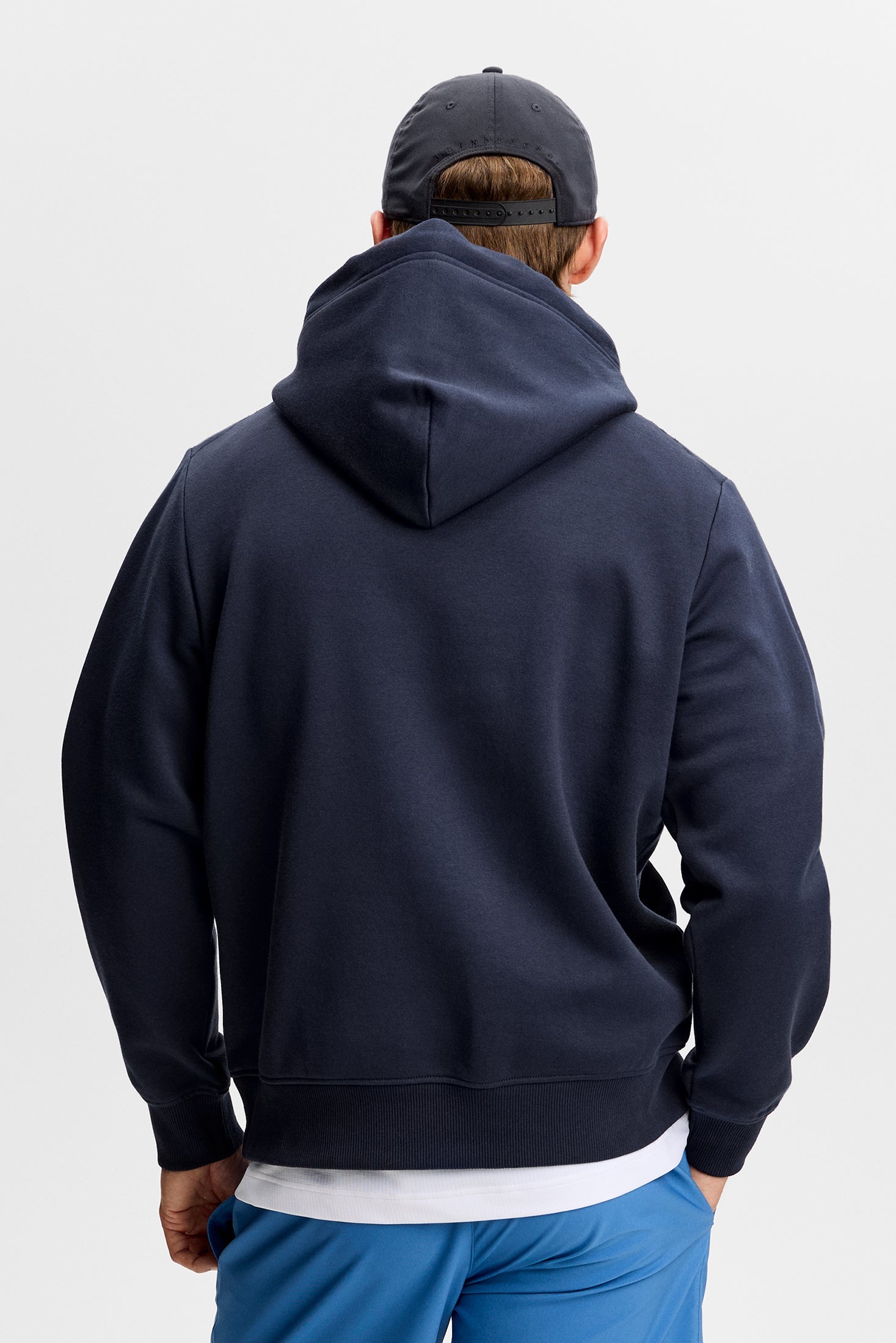 J.Lindeberg Alpha Hood, Jl Navy