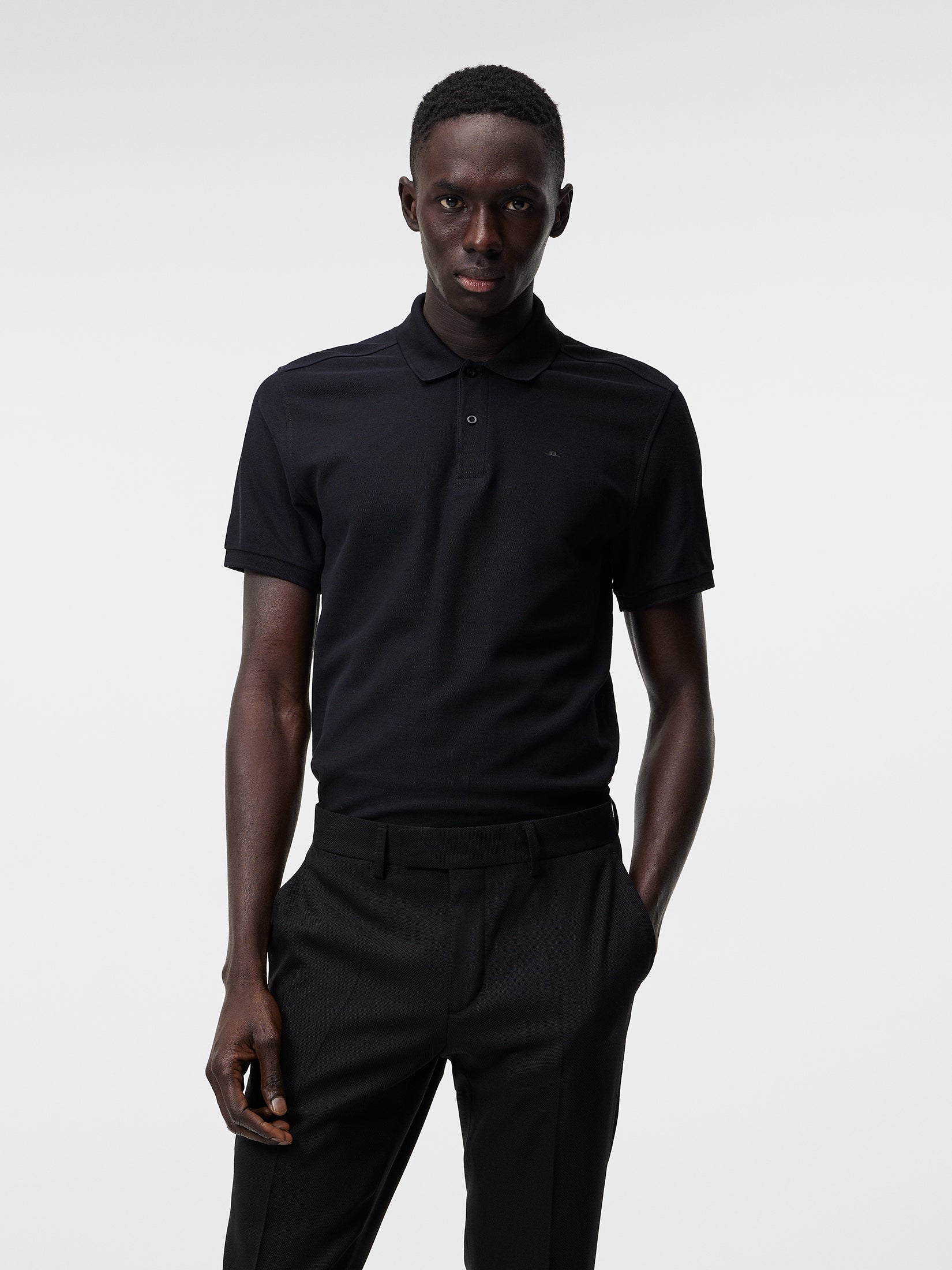 Troy Pique Polo Shirt 9999 BLACK
