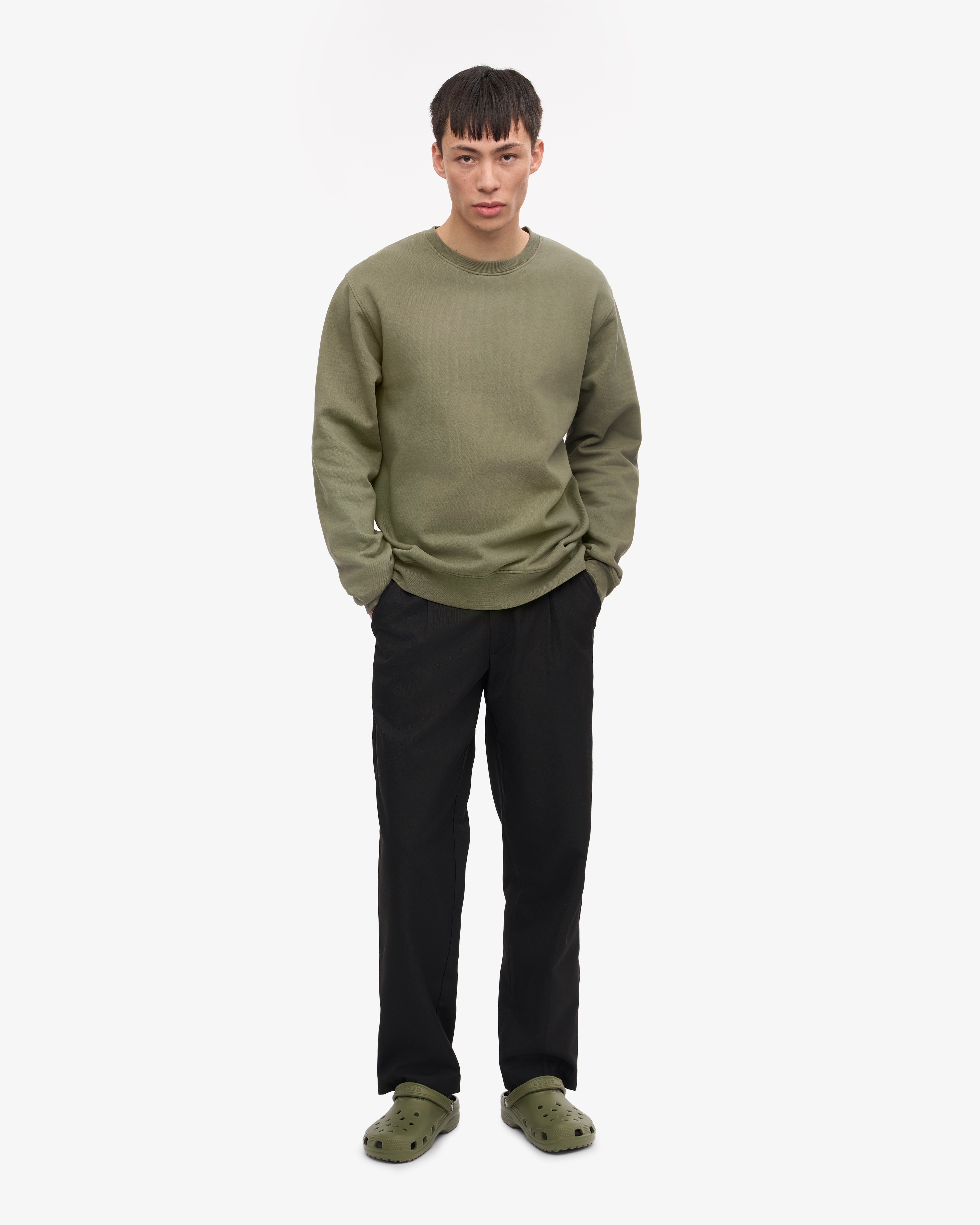 Colorful Standard Classic Organic Crew, Dusty Olive