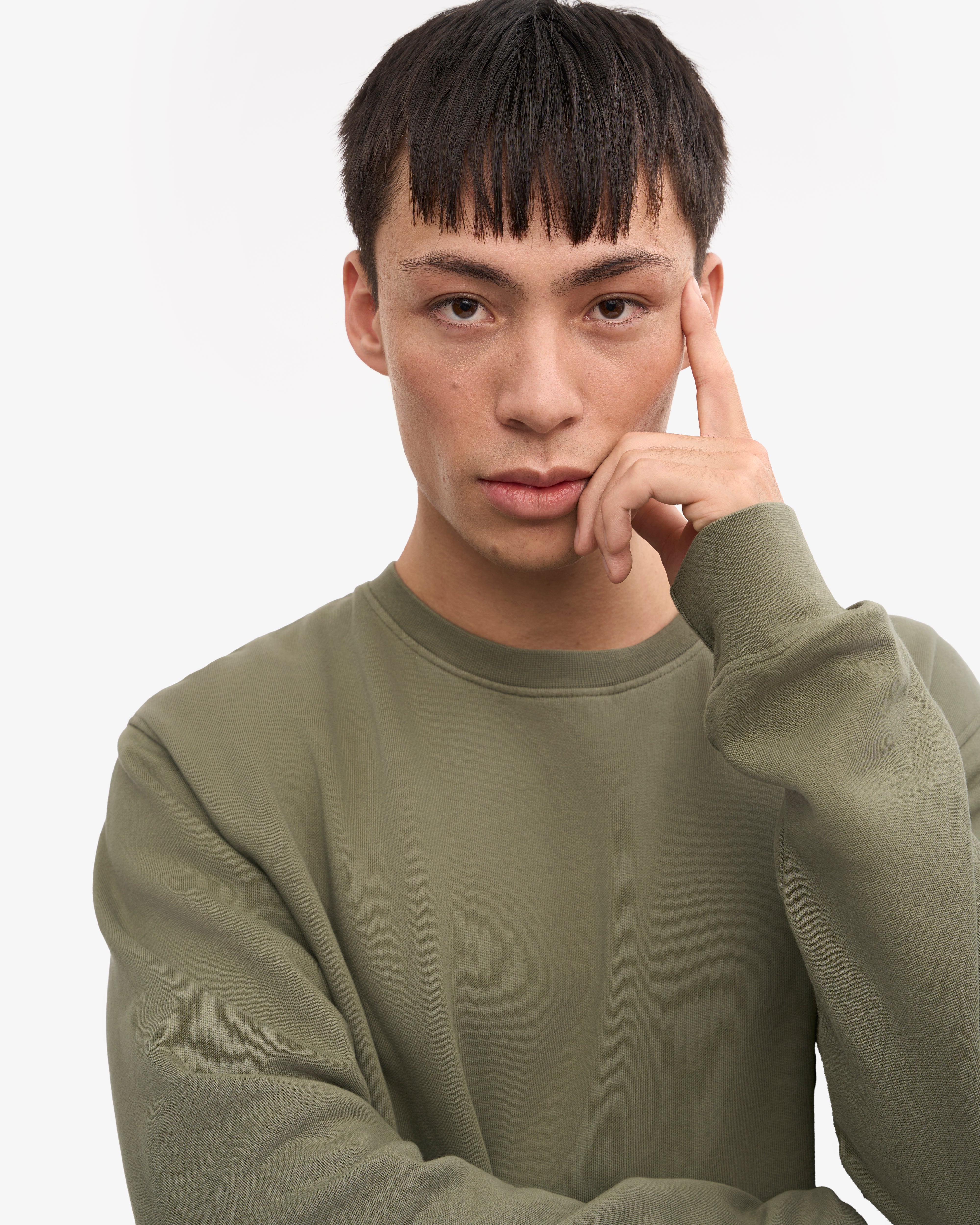Colorful Standard Classic Organic Crew, Dusty Olive