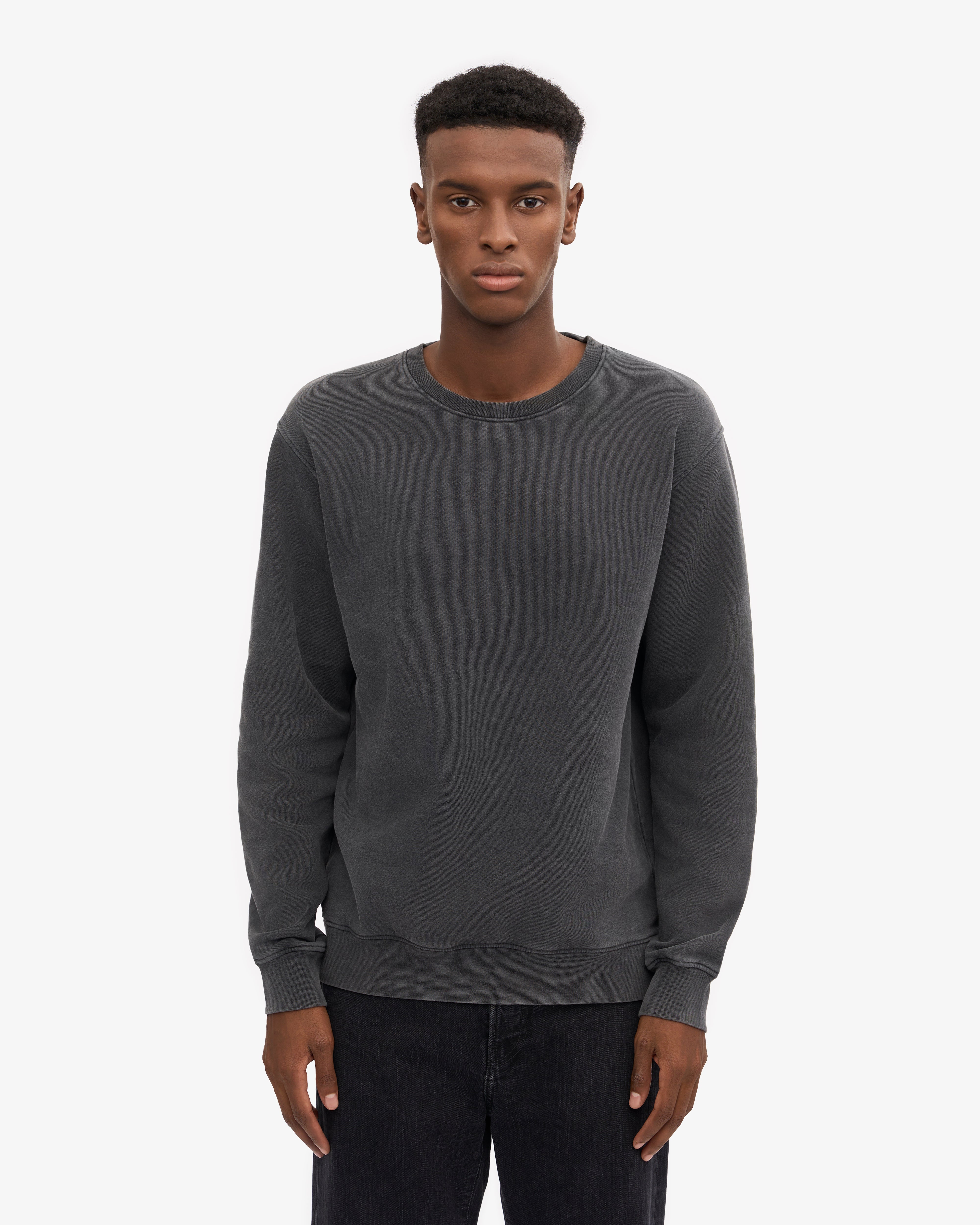 Colorful Standard Classic Organic Crew, Faded Black