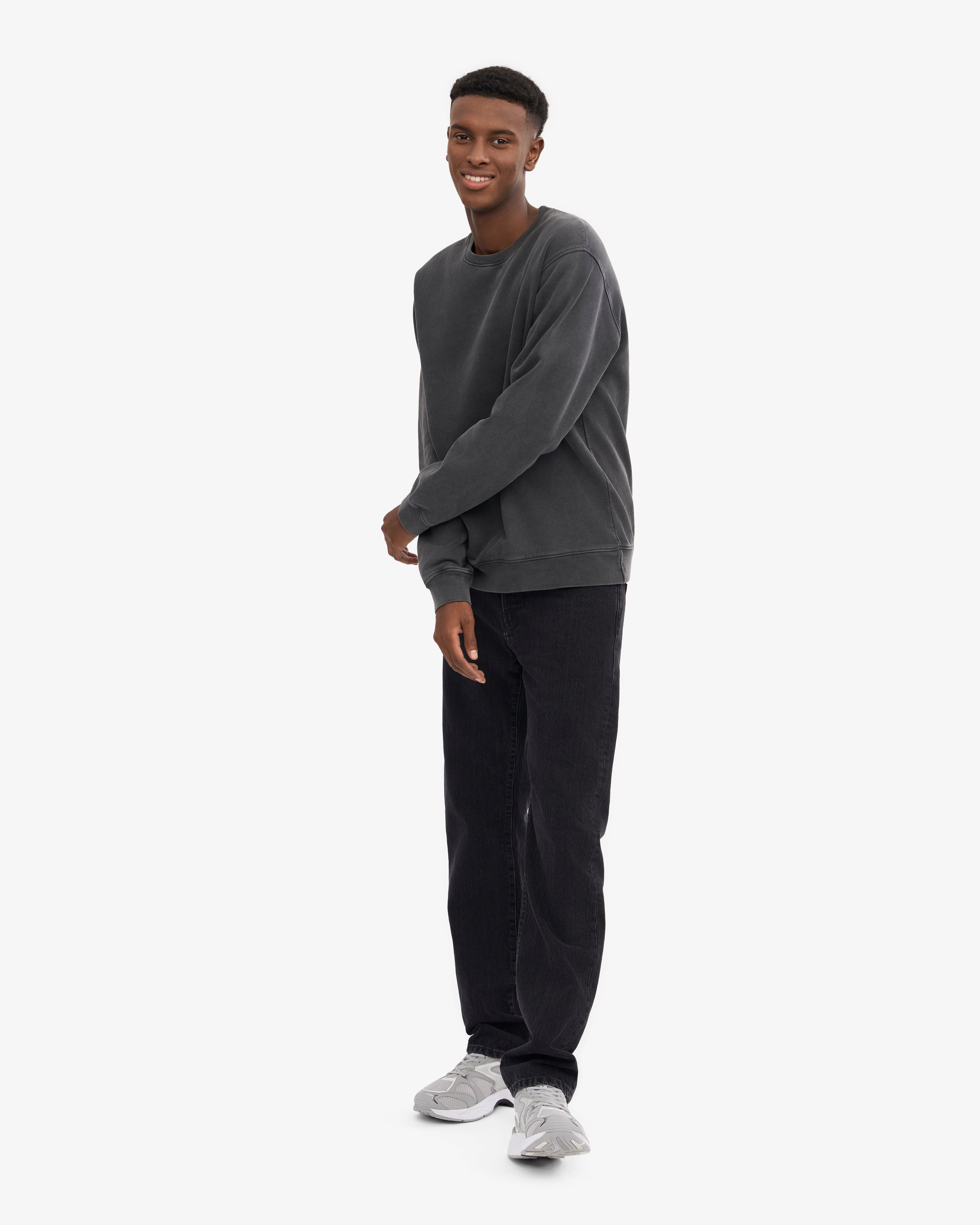 Colorful Standard Classic Organic Crew, Faded Black