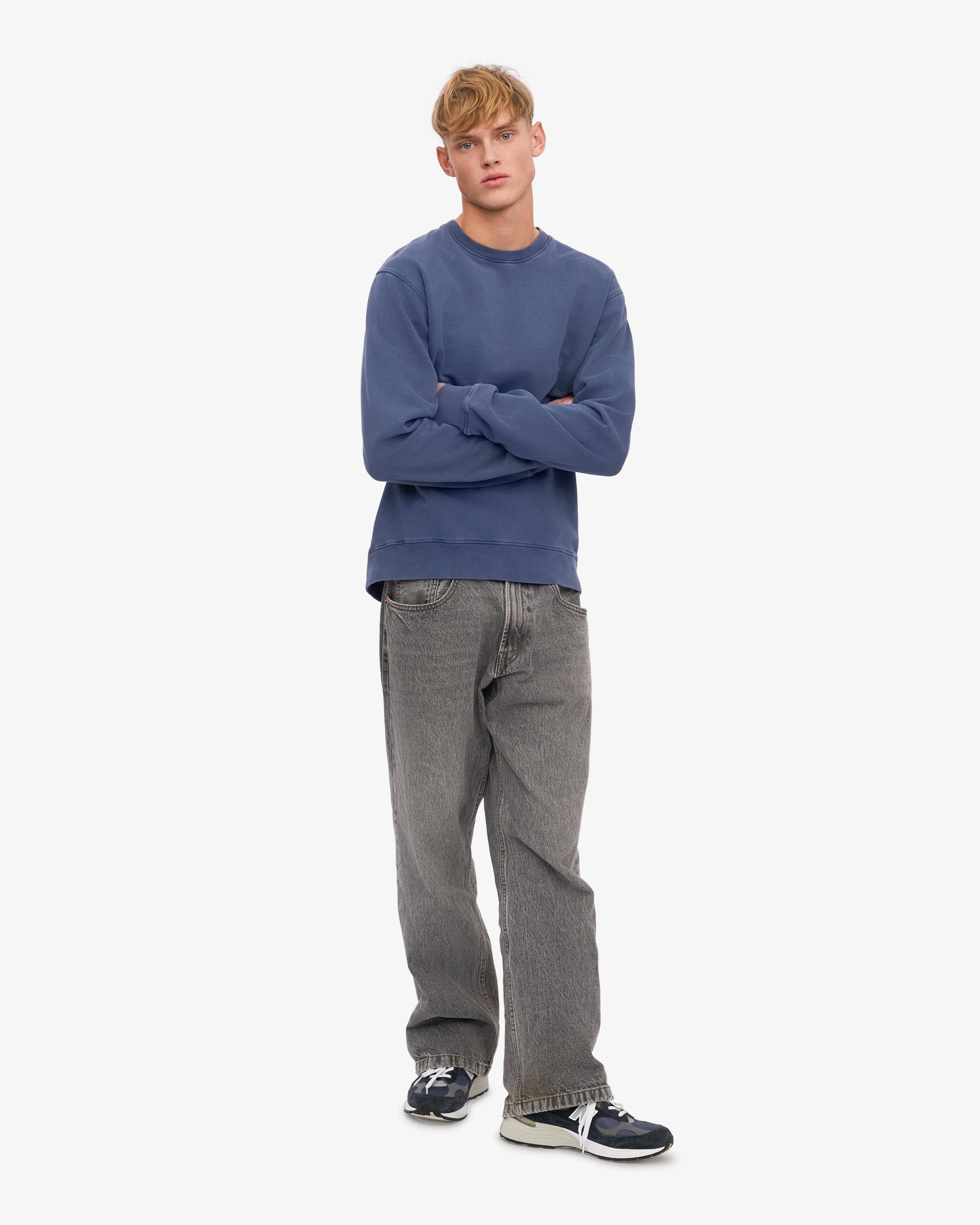 Colorful Standard Classic Organic Crew, Neptune Blue