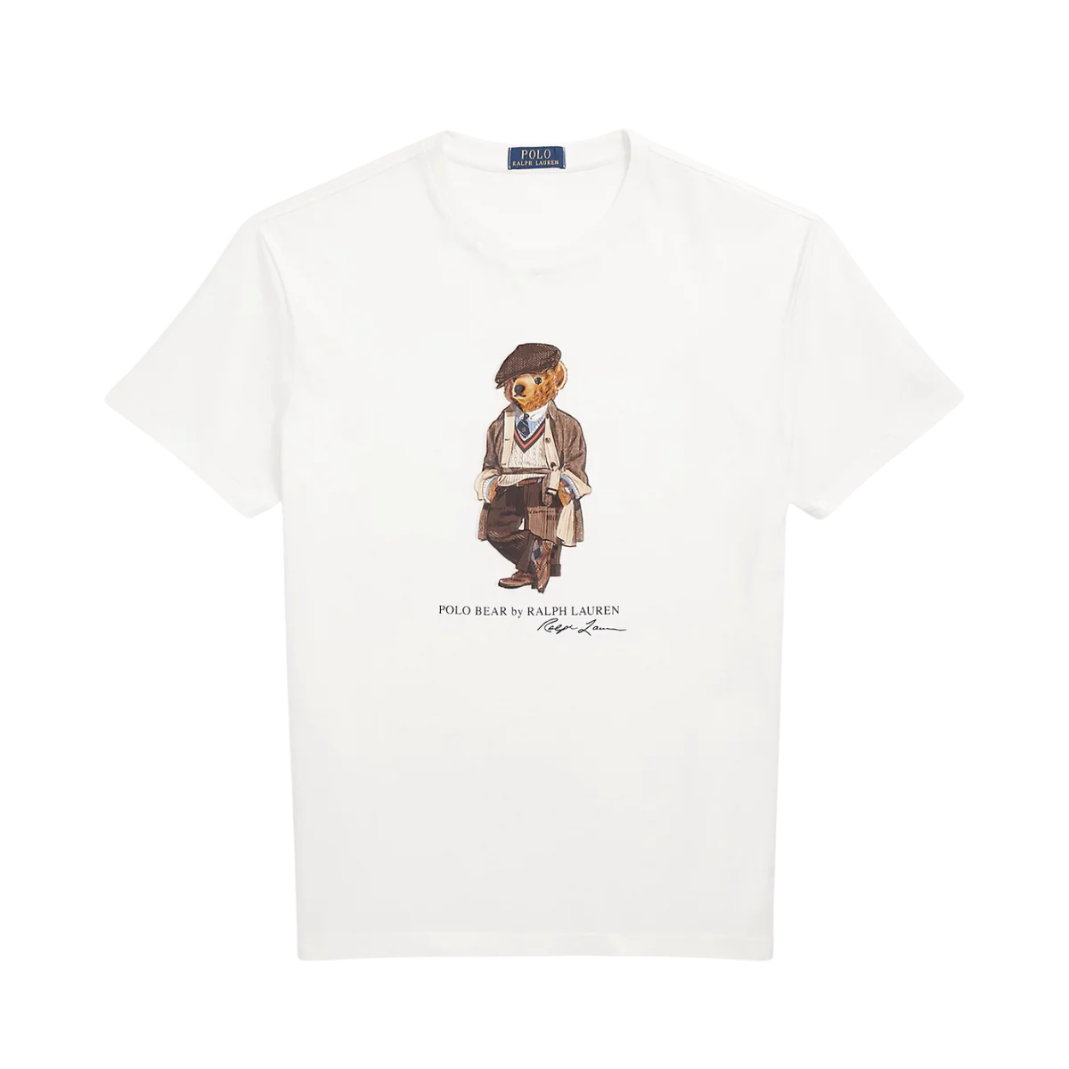 CUSTUM SLIM FIT POLO BEAR JERSEY T-SHIRT