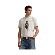 CUSTUM SLIM FIT POLO BEAR JERSEY T-SHIRT