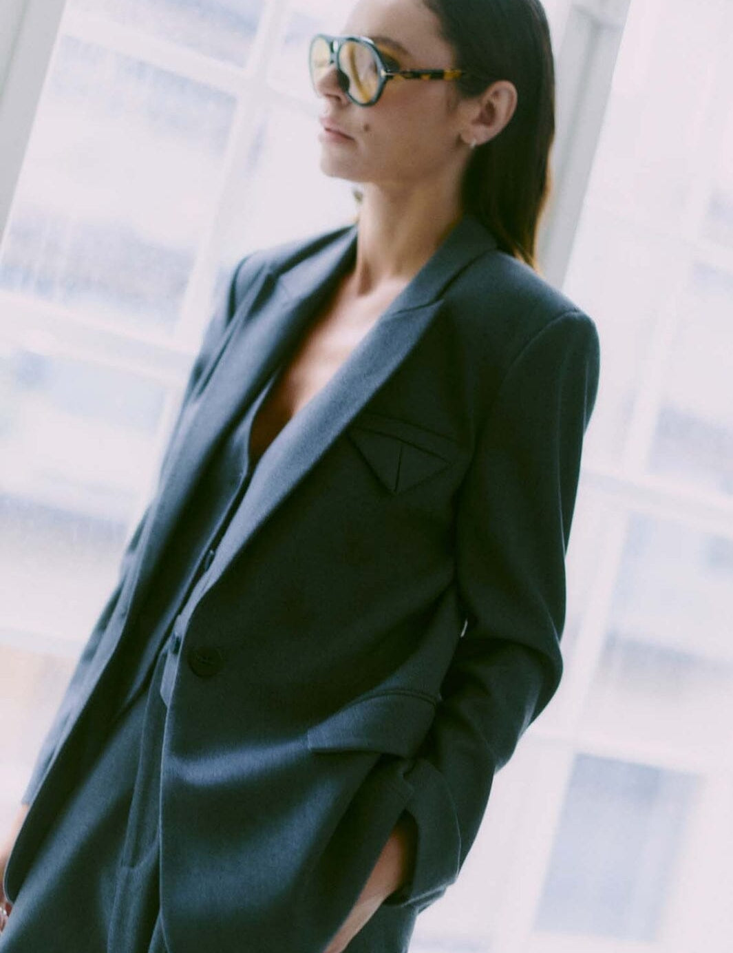 CMTAILOR-JA 1014  MED. GREY MELANGE
