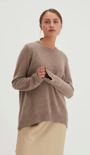 Straight O-Neck Sweater