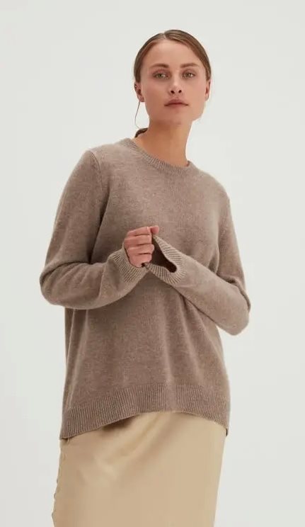 Straight O-Neck Sweater