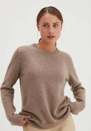 Straight O-Neck Sweater