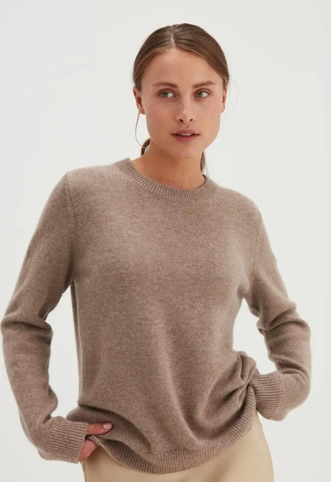Straight O-Neck Sweater