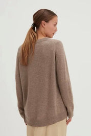 Straight O-Neck Sweater