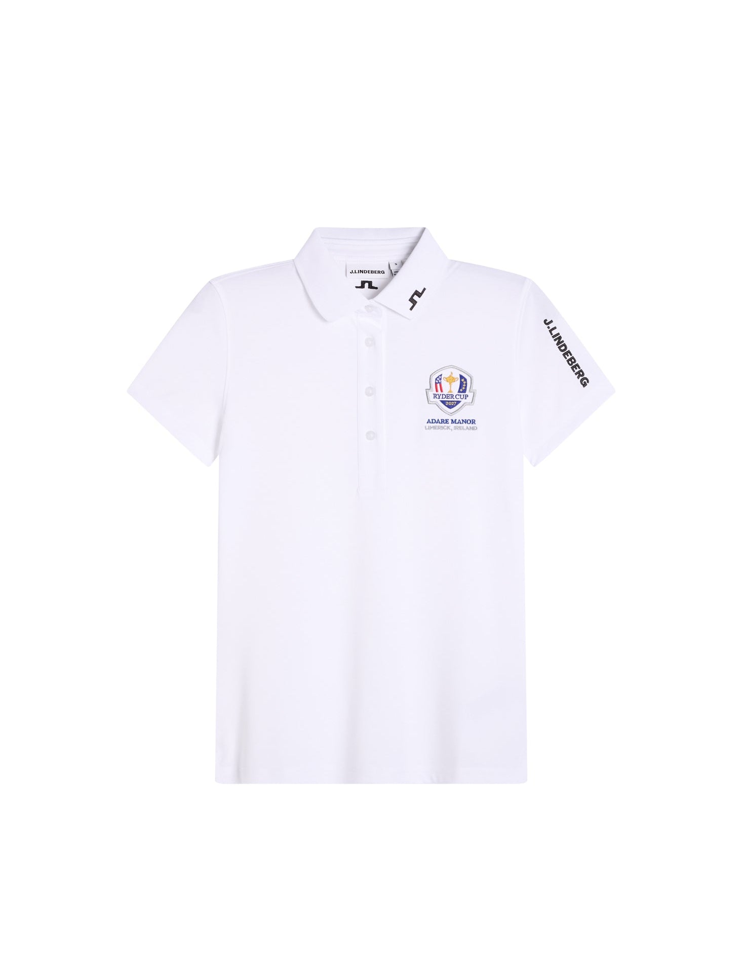 J.Lindeberg Tour Tech Polo, White