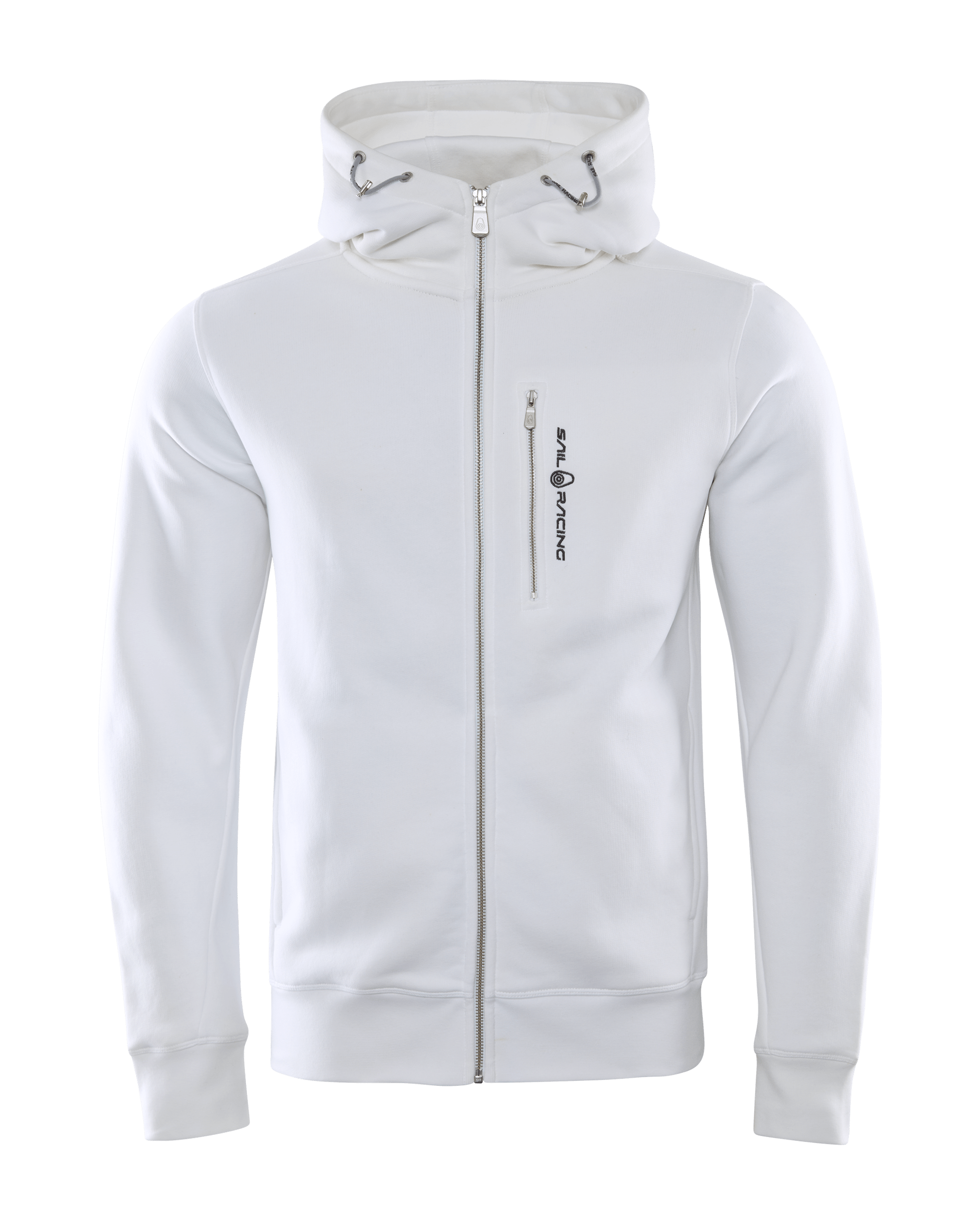 BOWMAN ZIP HOOD WHITE