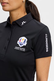 J.Lindeberg Tour Tech Polo, Black