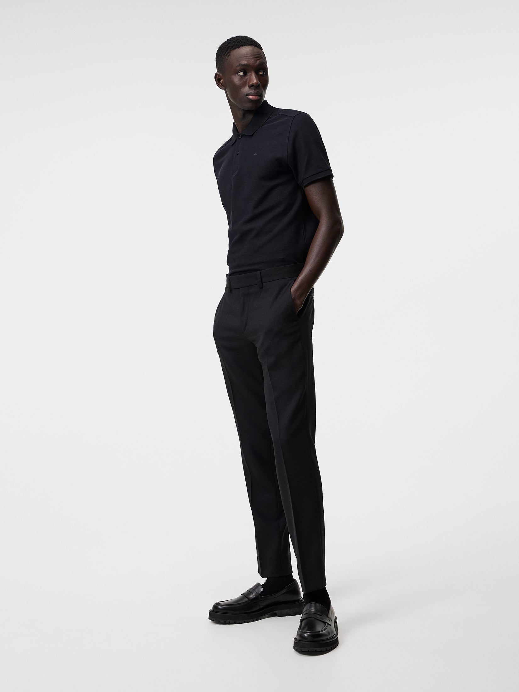 Troy Pique Polo Shirt 9999 BLACK