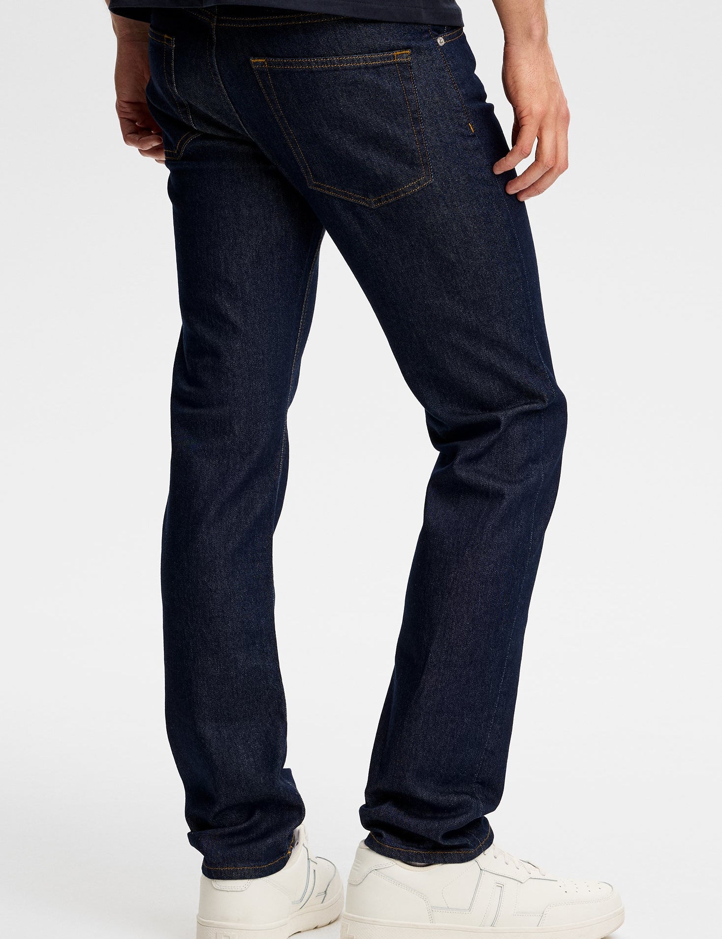 JAX RINSED SLIM JEANS DARK BLUE 6677