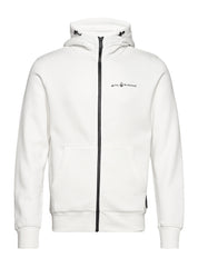 Sail Racing BOWMAN LOGO ZIP HOOD Storm White