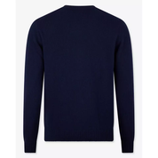 SWEATER KNITTED CREW NECK CARDED MERINO WOOL